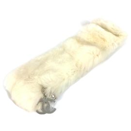 Pulsera bangle blanca de Chanel Blanco