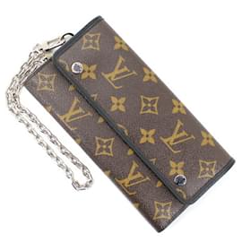 Louis Vuitton-Louis Vuitton Monogram Long Wallet-Brown,Monogram