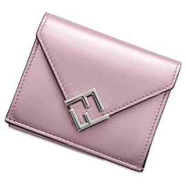 Fendi-Fendi Tri-fold Wallet in Pink-Pink