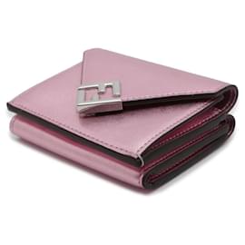 Fendi-Fendi Tri-fold Wallet in Pink-Pink