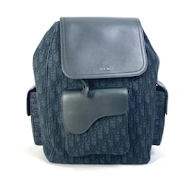 Christian Dior-Christian Dior Navy Backpack-Navy blue