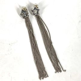Orecchini in argento Chanel Argento