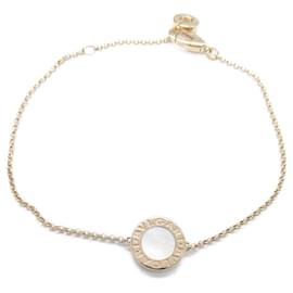 Bulgari-Bvlgari Mother of Pearl Charm Bracelet-White