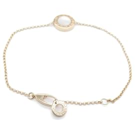 Bulgari-Bvlgari Mother of Pearl Charm Bracelet-White