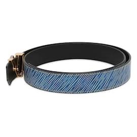 Louis Vuitton-Louis Vuitton Epi Leather Belt-Blue