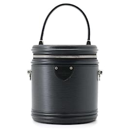Louis Vuitton-Louis Vuitton Epi Cannes Handbag-Black