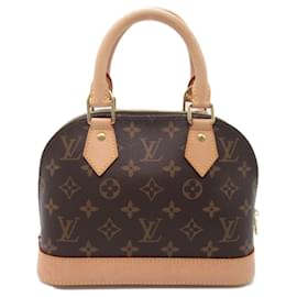 Louis Vuitton-Louis Vuitton Alma BB Shoulder Bag-Brown