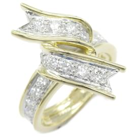 Tiffany & Co-Tiffany & Co. Vintage Ribbon Ring in Yellow Gold-Other