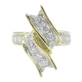 Tiffany & Co-Bague Vintage en Ruban Tiffany & Co. en Or Jaune-Autre