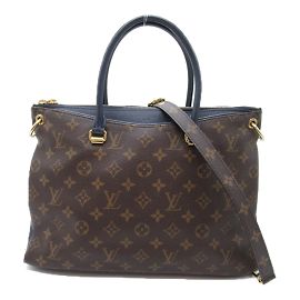 Bolsa Monogram Pallas Marinha Navy Louis Vuitton Azul marinho