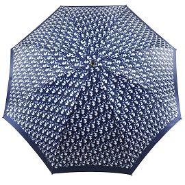 Christian Dior Folding Umbrella Blue