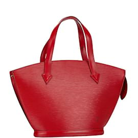 Louis Vuitton-Sac à main Epi Saint Jacques de Louis Vuitton-Rouge