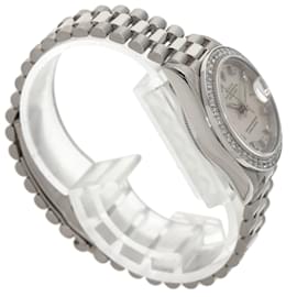 Rolex-Montre Rolex 69136G Datejust en platine pour femmes-Autre