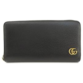 Gucci-Gucci GG Marmont Leather Coin Purse-Black
