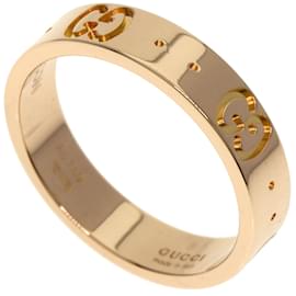 Gucci-Anel Gucci Icon #9 em ouro rosa 18K-Dourado