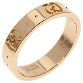 Gucci-Anel Gucci Icon #9 em ouro rosa 18K-Dourado