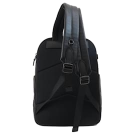 Coach-Coach C2934 Graham Leather Backpack-Black