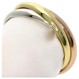 Cartier-Cartier Trinity SM #54 Ring-Golden