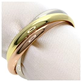 Cartier-Cartier Trinity SM #54 Ring-Golden