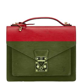 Louis Vuitton-Louis Vuitton Epi Monceau Handbag-Red
