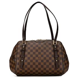 Louis Vuitton-Louis Vuitton Damier Rivington PM Handbag-Brown