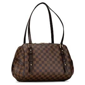 Louis Vuitton-Louis Vuitton Damier Rivington PM Handbag-Brown