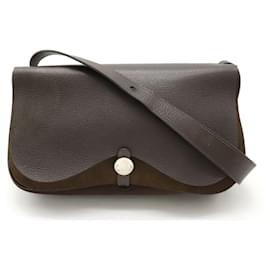 Hermès-Hermes Sac Colorado MM Shoulder Bag-Brown