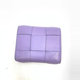 Bottega Veneta-Bottega Veneta Intrecciato Tri-fold Wallet-Other