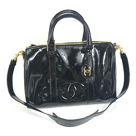 Bolso de mano Chanel CC Mark 2WAY Negro