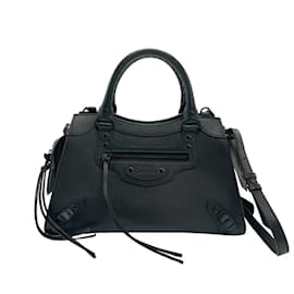 Balenciaga-Balenciaga Neo Classic City Leather Handbag-Black