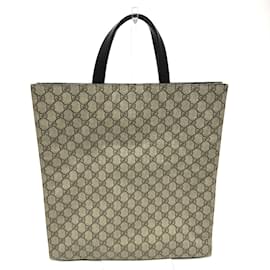 Gucci-Gucci Beige GG Hand Bag Tote-Beige