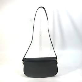 Gucci-Gucci Old Gucci Crossbody Pochette Shoulder Bag-Black