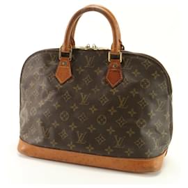 Louis Vuitton-Louis Vuitton Monogram Alma PM Handbag-Brown,Monogram