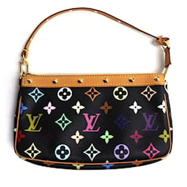 Louis Vuitton-Louis Vuitton Pochette Accessoires Pouch-Black