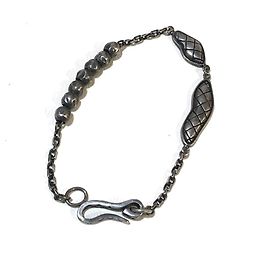 Pulsera de plata Bottega Veneta Plata
