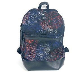 Zaino in pelle nera Berluti Nero