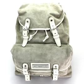 Bally Beiger Leder-Rucksack Beige