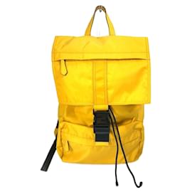 Fendi-Fendi Yellow Backpack-Yellow