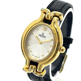 Fendi-Fendi 640L Chameleon Quartz Wristwatch-Silvery