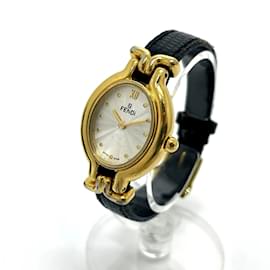 Fendi-Fendi 640L Chameleon Quartz Wristwatch-Silvery