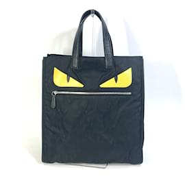 Fendi-Fendi 7VA367 Black Tote Bag-Black