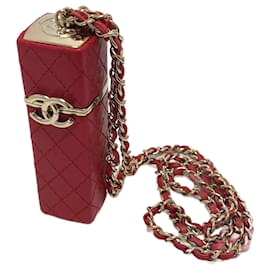 Chanel-Sac à épaule Chanel CC Mark CC Chain-Rouge