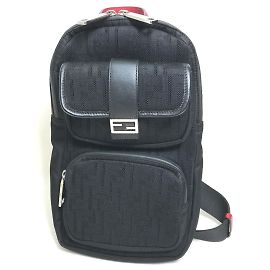 Fendi 7VZ049 Black Shoulder Bag Black