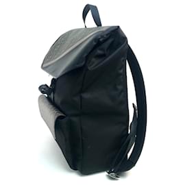 Fendi-Fendi 7VZ045 Black and Brown Backpack-Black
