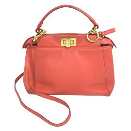 Bolso Fendi 8BN244 rosa salmón Rosa