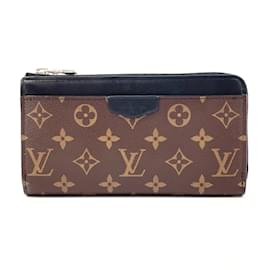 Louis Vuitton-Louis Vuitton Zippy Dragonne Long Wallet-Brown,Monogram