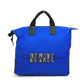 Christian Dior-Christian Dior Homme NEWAVE Tote Bag-Blue