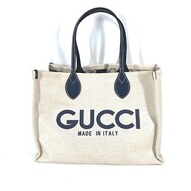 Bolsa tote Gucci bege com pochette Bege