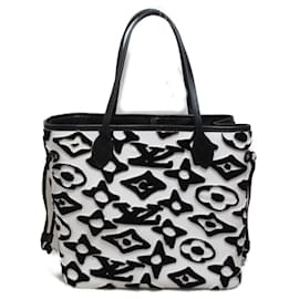 Louis Vuitton-Bolsa tote Neverfull MM LVxUF da Louis Vuitton-Branco