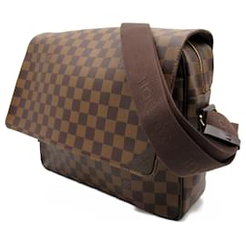 Louis Vuitton-Louis Vuitton Shelton MM Shoulder Bag-Brown